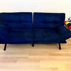 Blue Futon