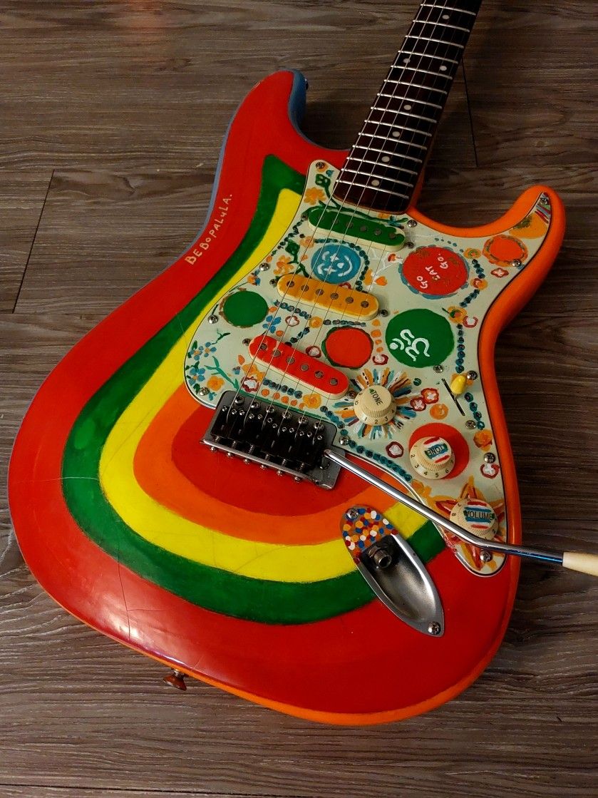 Custom Hand Paint ROCKY STRAT
