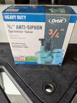 3/4 inch anti-siphon valve.