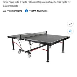 Elite Ping Pong Table 