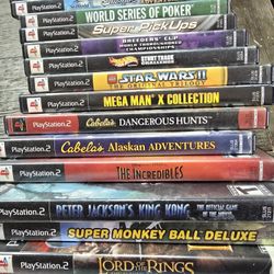 PlayStation 2 Game Collection 5 Dollars  And Up