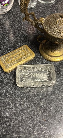 2 Brass Ashtrays