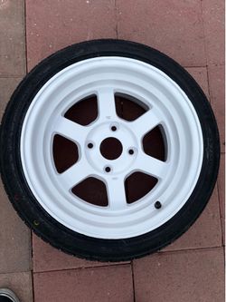 15x8 4x114 brand new tires