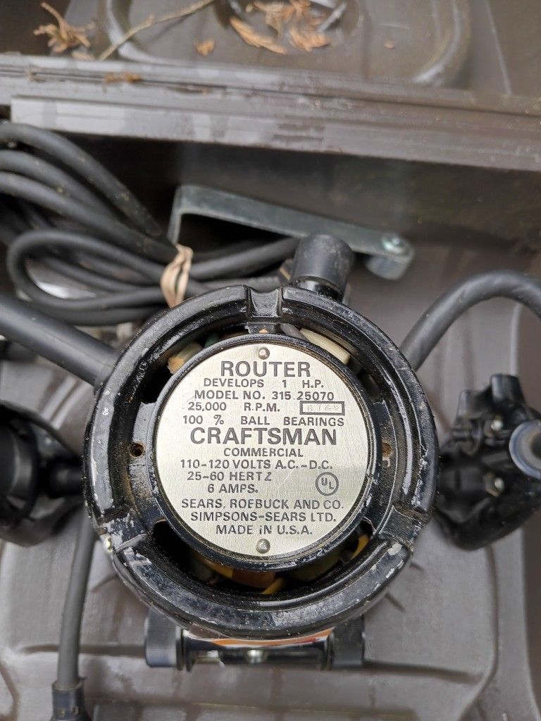 Craftsman Router