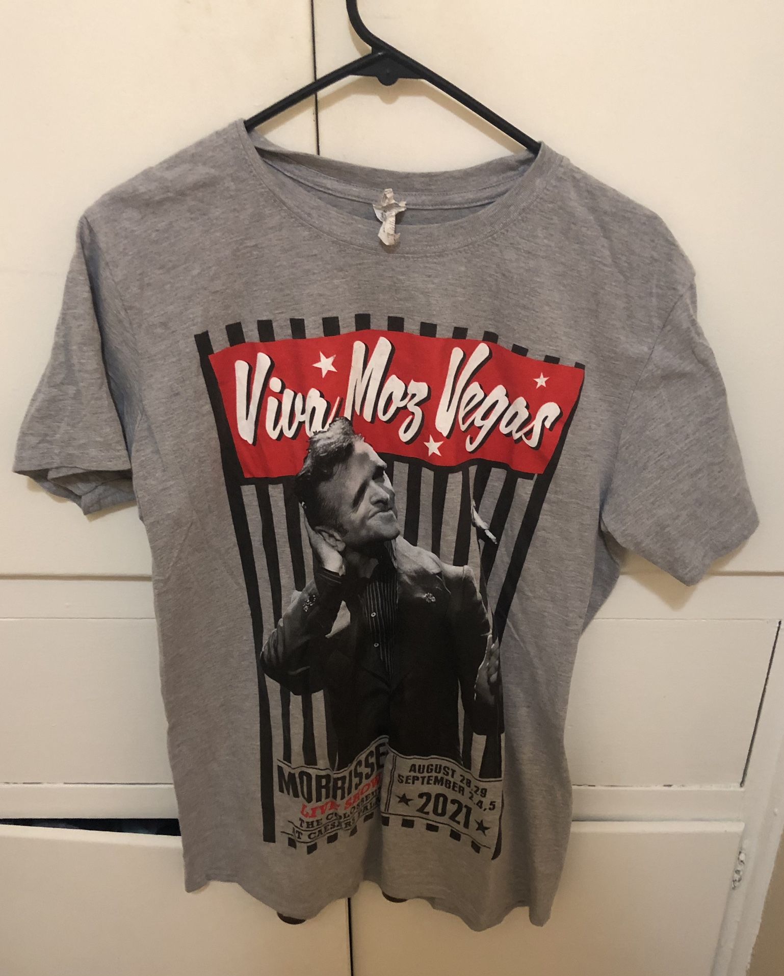 Morrissey Concert Shirt Size Men’s Large 
