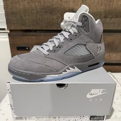 Wolf Grey Jordan 5 size 11.5M