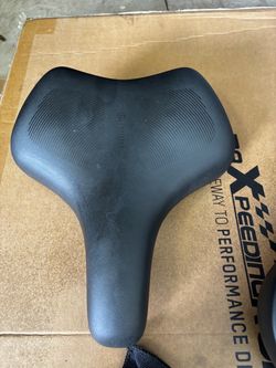 Black Bicycle Saddle