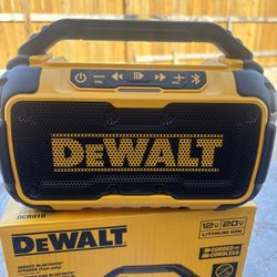 DeWalt 20V Bluetooth Speaker Brand New Tool Only No Battery Pickup Only 
