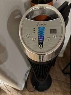 Quiet set fan