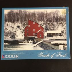 Touch of Frost 1000 Piece Puzzle by Sure-Lox, New, Sealed