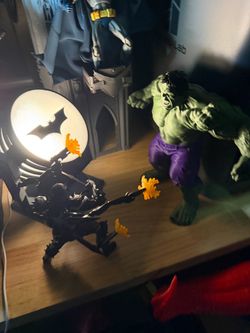 3D printed Bat-signal Lamp