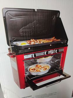 Propane stove oven