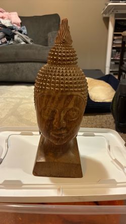 Hand carved Thai Buddha