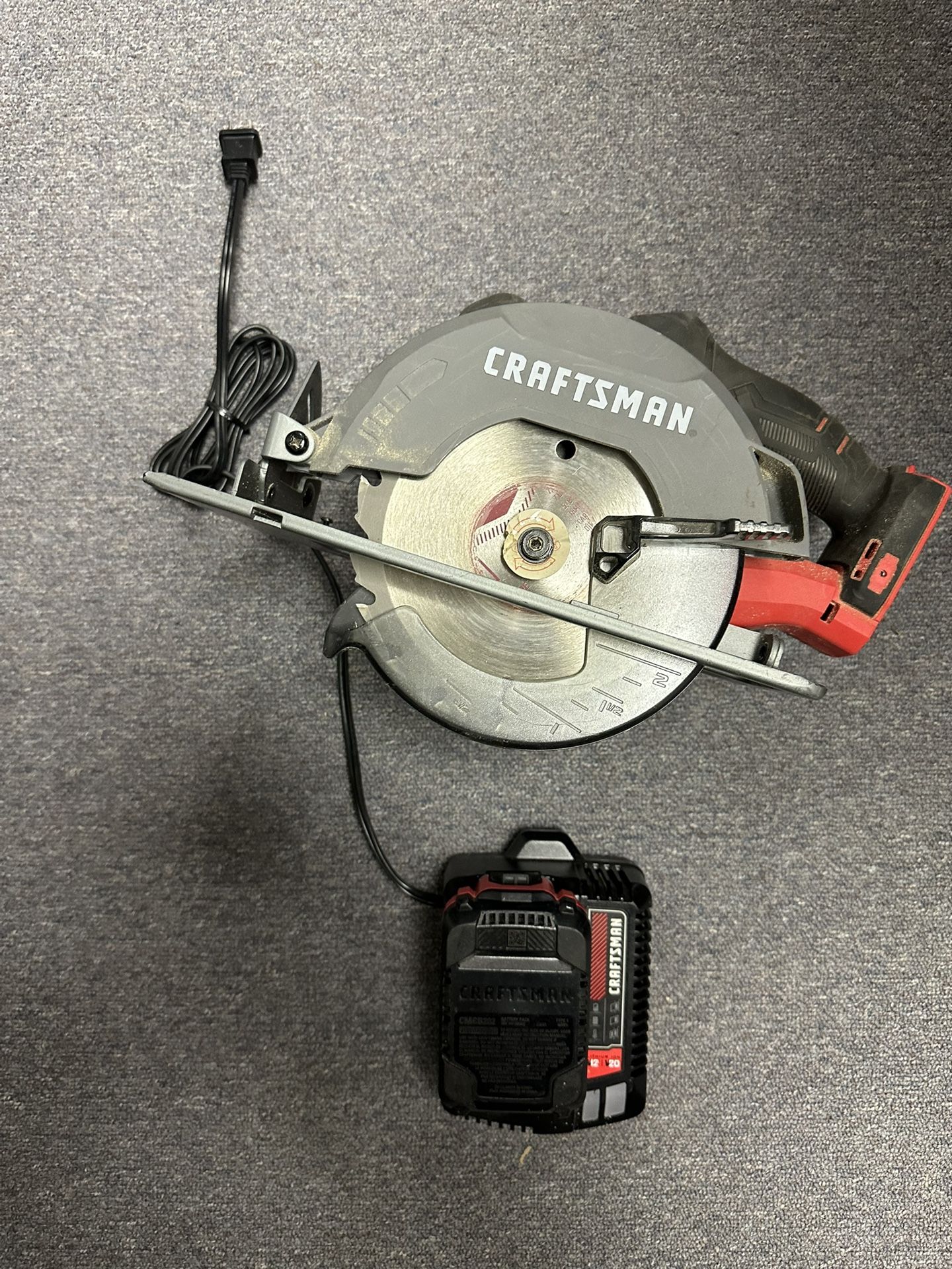Craftsman Cordless Circular Saw With Battery And Charger