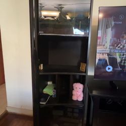 Black Antique Style Cabinets/Shelves (Price in Description)