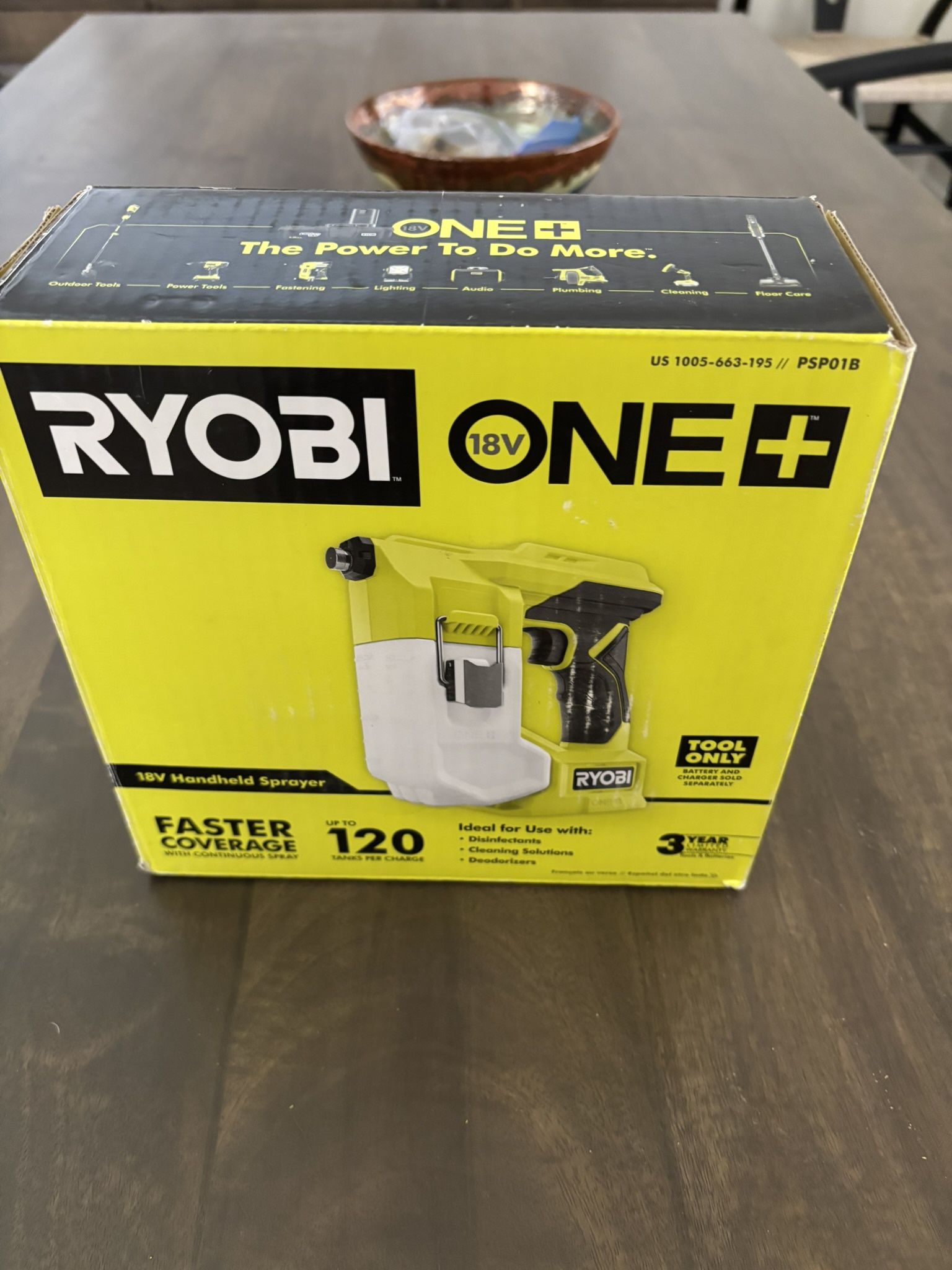 Ryobi 18v Mister
