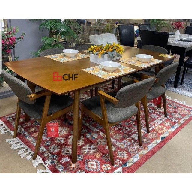 7 Pc Dining Table Set 