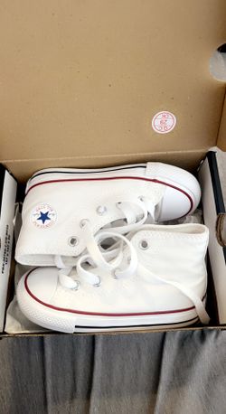 White Converse 
