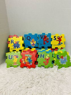 Sesame Street Foam Alphabet Puzzle Mat Tiles