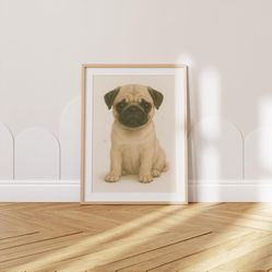 Pug poster real