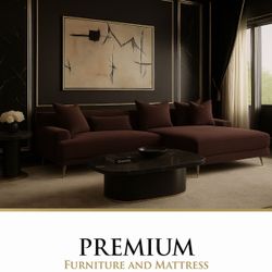 WINE RED - BURGUNDY - EXTRA LONG SOFA ♥️♥️♥️