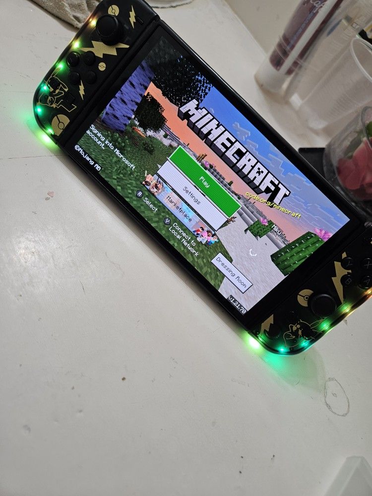 Minecraft For The Nintendo Switch