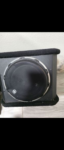 Jl audio sub in box w6 10"