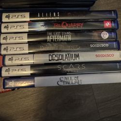 Ps5/ps4 Game Lot Of 7