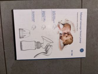 Manual breast hand pump
