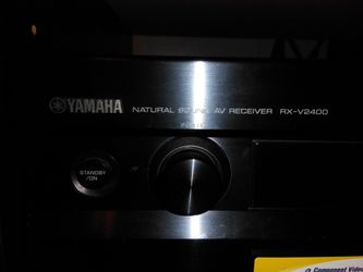 Bogen Gold Seal Series EQ, Yamaha receiver RX-V2400