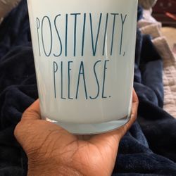 Rae Dunn Glass Container 