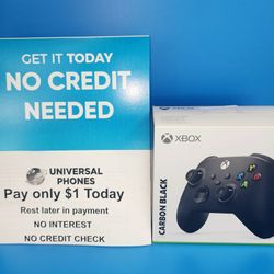 XBOX WIRELESS CONTROLLER NEW IN BOX $1  DOWN TODAY REST IN PAYMENTS.NO CREDIT CHECK 