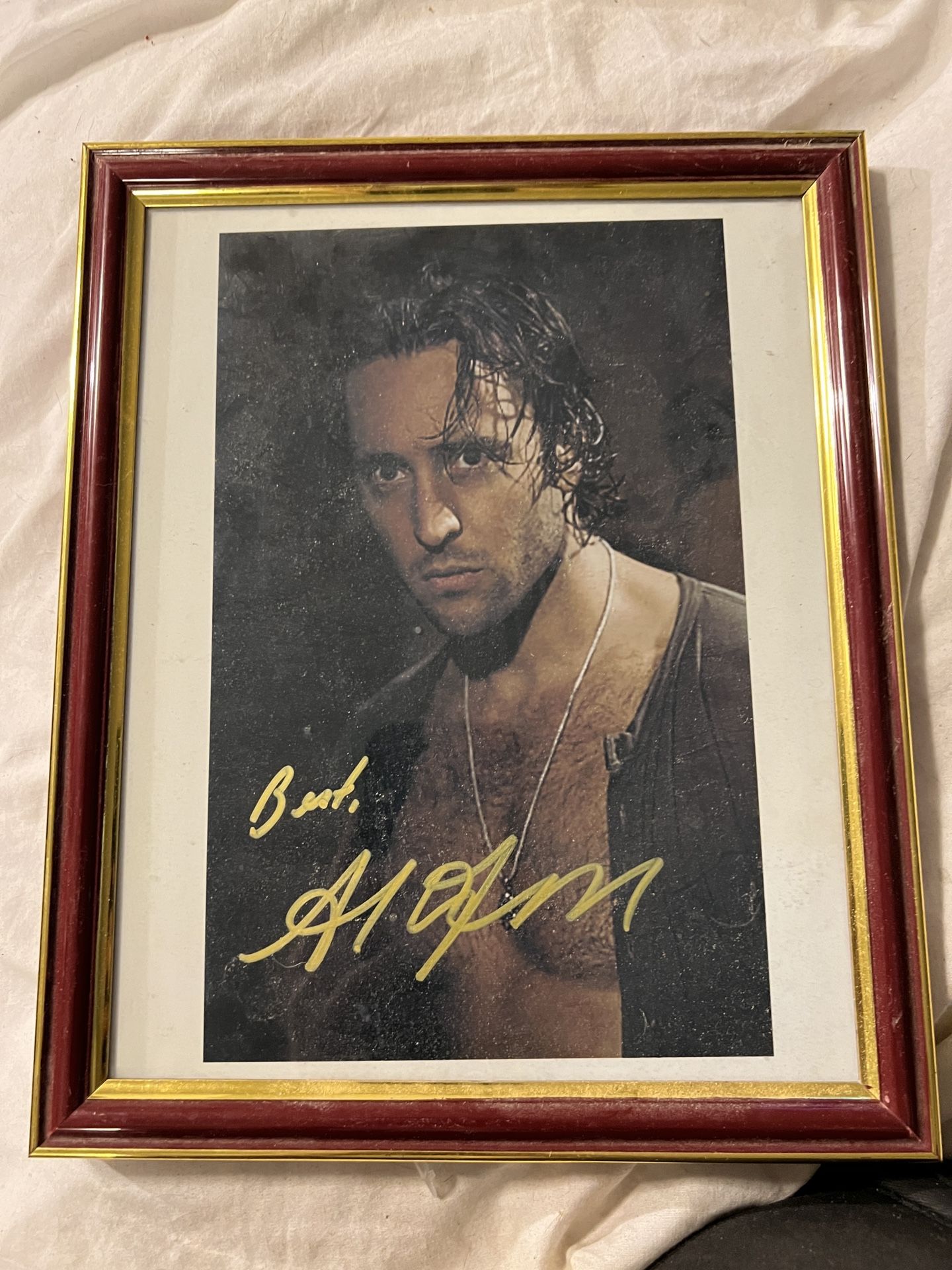 Alex O’Loughlin Autographed photo