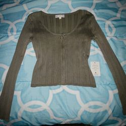 Large Olive Green Shirt