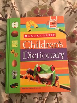 Scholastic children’s dictionary 664 pages - $15