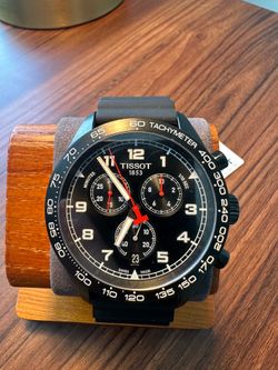 Tissot PRS 516 Chronograph Quartz Black Dial Men’s Watch T131617 – Excellent