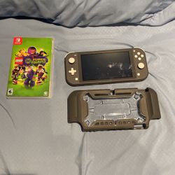 Gray Nintendo Switch With One Game