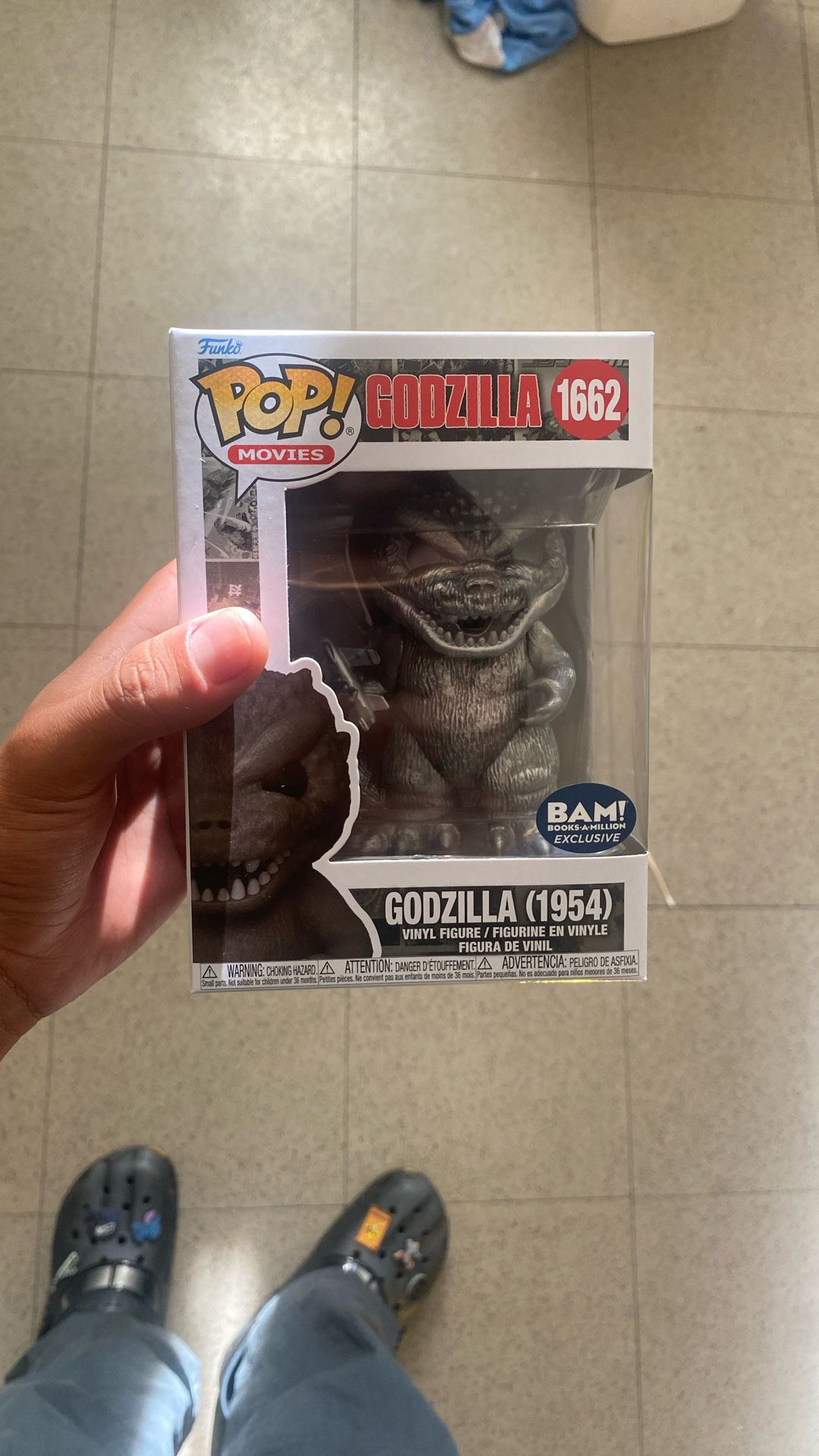 Funko Pop! Vinyl: Godzilla - Godzilla (1954) (Platinum) - Books A Million...