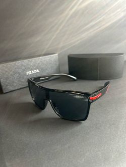 Black and red Prada Sun glasses