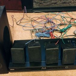 RCA Blu-Ray player with surround sound