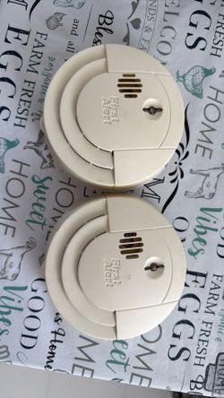 🚨 First Alert Fire Alarms for Sale (2 Units) - $35 both
