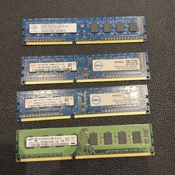 8gb ram (4x2gb) ddr3