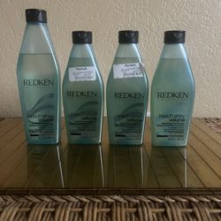 New X4 Redken Beach Envy Volume Shampoo, And Conditioner