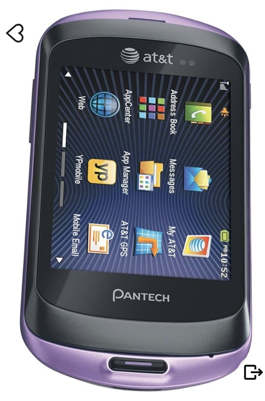 ATT PANTECH SWIFT 2012CELL PHONE NEW IN BOX