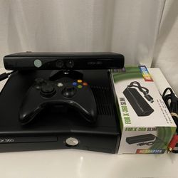 Xbox 360 Slim with 5 Games 