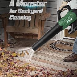NEW BATTERY POWERED LEAF BLOWER 