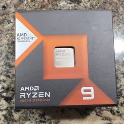 Ryzen 9 7900X3D With BOX AND STICKER! 