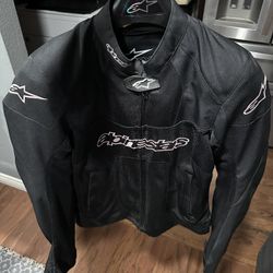  Alpine Star Stella Girls XL Motorcycle Jacket Brand New With Kevlar Inserts Top Quality 