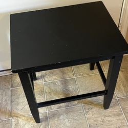 Black Square Table 