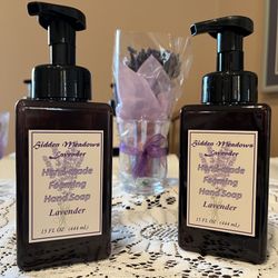Hand-made Lavender Foaming Hand Soap 